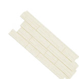 Фасадная панель Grand Line Сланец молочный 0,39 м2