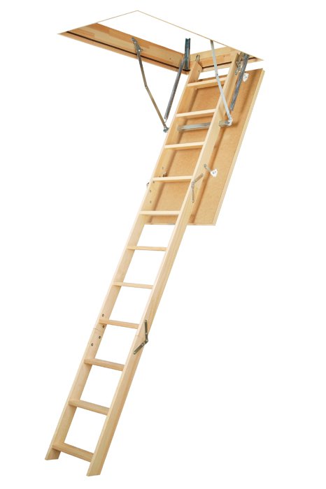 FAKRO Складная деревянная чердачная лестница LWS Plus (70х120см h=280см)