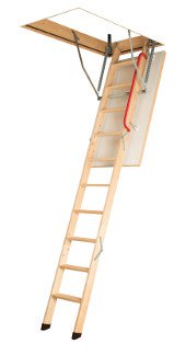 FAKRO Складная деревянная чердачная лестница LWK Plus (60х120см h=280см)