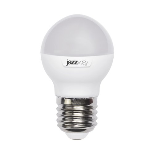 Лампа светодиодная 7.0Вт Е27 PLED-SP G45 5000К 560Лм, шар .1027887-2 Jazzway (холодый)