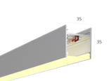 Линейный светильник HOKASU S35 (Anod/1000mm/LT70 — 3K/14W)