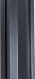 Штакетник "Райлинг" (М-образ. с ушками) 1,5 м (RAL 7024 графитово серый)