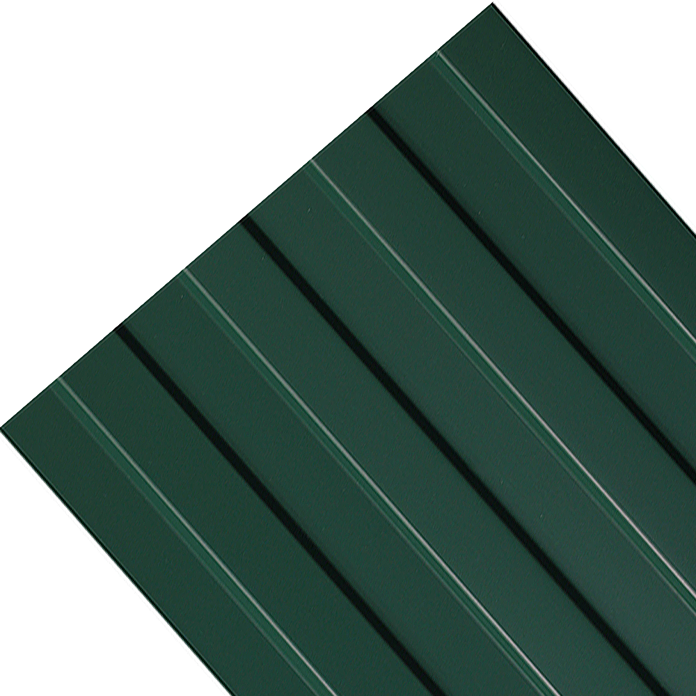 Профнастил С8 (0,35-0,4мм) Длина 2м RAL 6005 Зеленый мох
