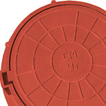 Люк 6 т. полимерно песчаный СМ(В60) Красный